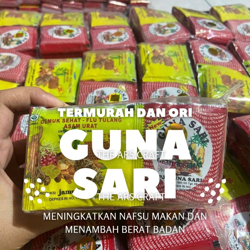 MASEMPO Jamu Gemuk Guna Sari Original Aman ISI 30 SACHET Jamu