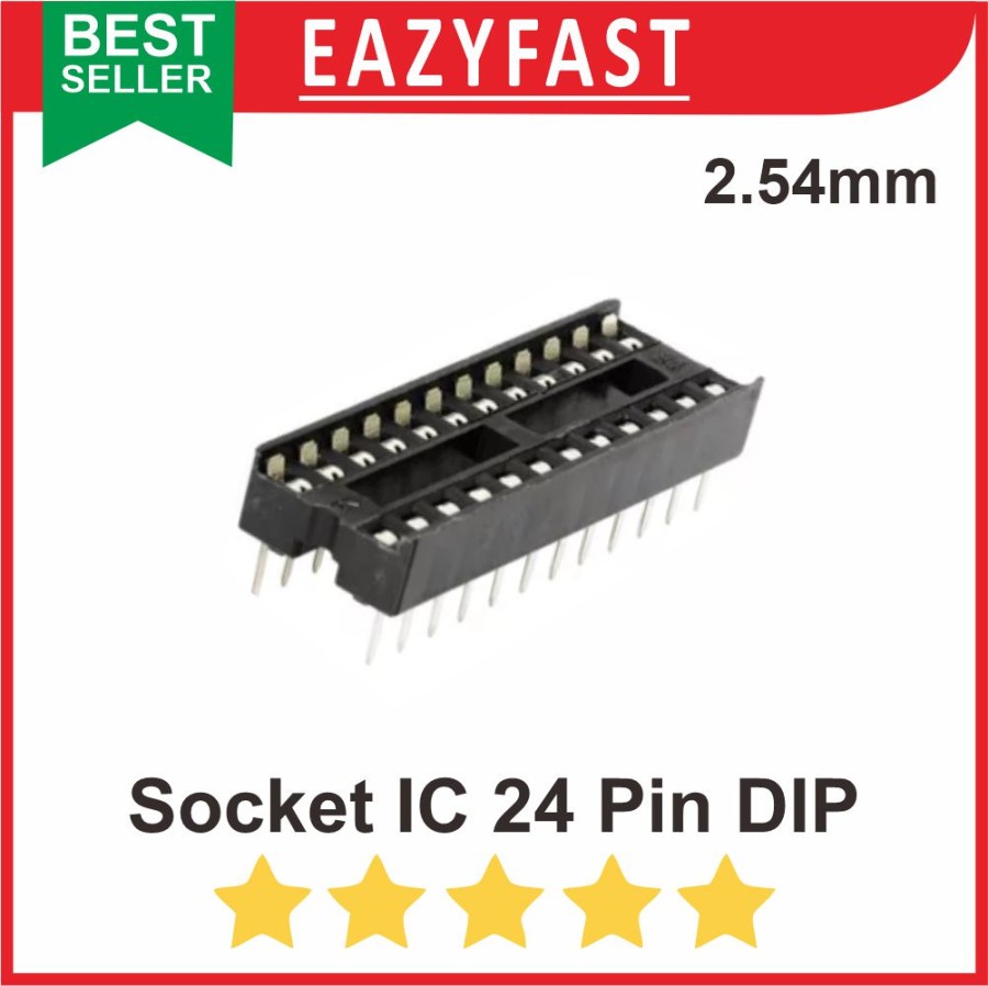 Socket Ic P P Pin Kaki Dip Skinny Soket Rumah Dudukan Adapter