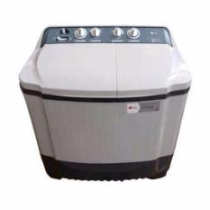 LG Mesin Cuci Twin Tub 12kg WP-120R (Grey) - Khusus JABODETABEK