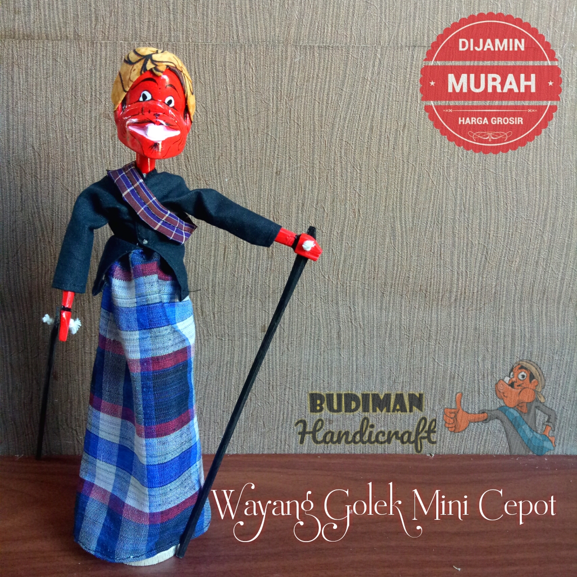 Wayang Golek Mini Cepot Lazada Indonesia