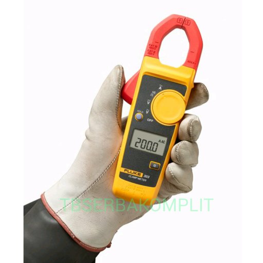 Fluke 303 Digital Clamp Ampere Meters 600A Tang Amper Meter 600 Ampere