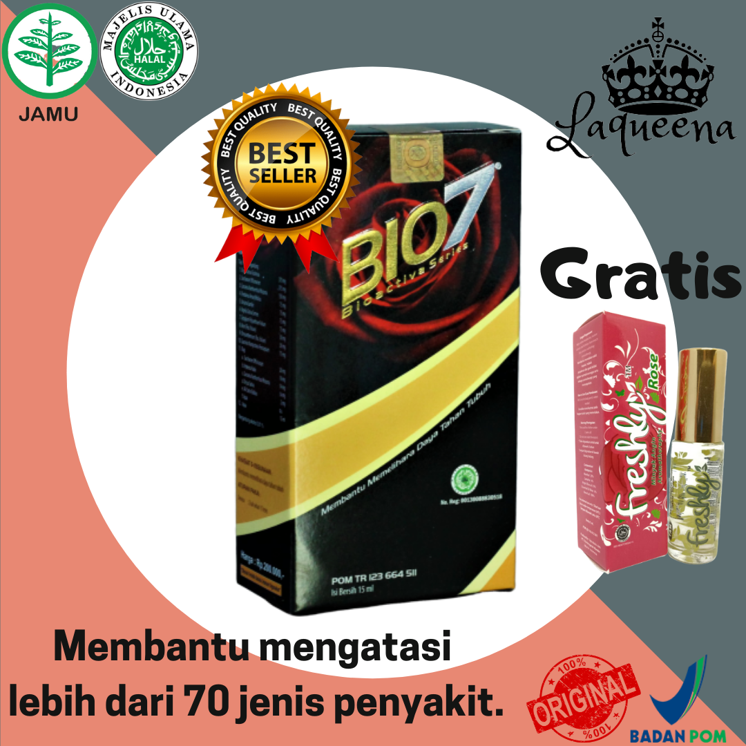 BIO7 BIO SEVEN BIO 7 JAMU TETES HERBAL BIO 7 100 ORIGINAL ASLI