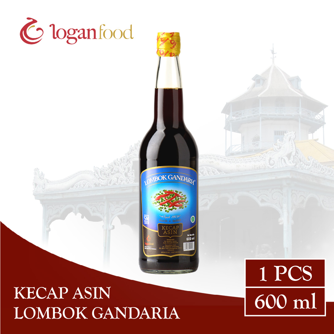 Kecap Asin Lombok Gandaria Botol Kaca 600 Ml Lazada Indonesia