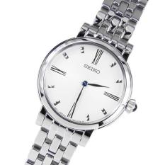 Seiko Ladies SFQ817P1 Silver Dial and Body Jam Waniita SFQ817