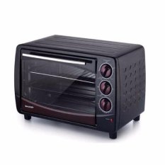 SHARP Microwave Oven + Grill 28 L - EO-28LP(K) - Hitam - Khusus Jabodetabek