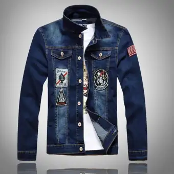 75 Model Jaket Jeans Warna Putih Gratis Terbaru