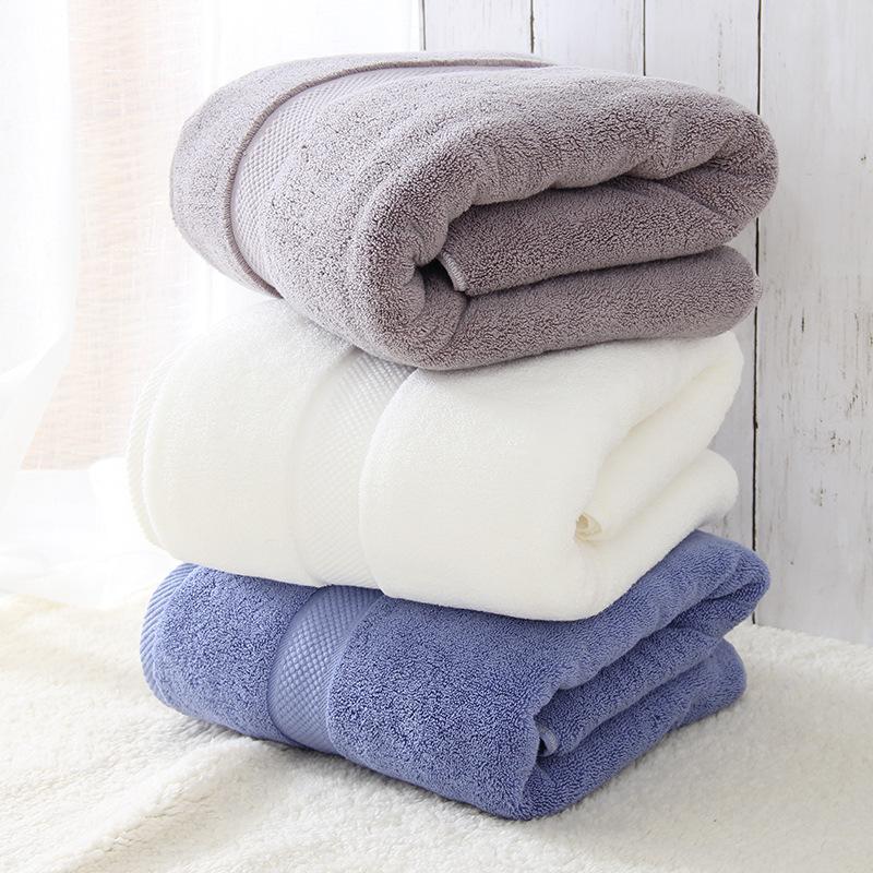 Bộ Chăn Ga Gối Cotton Lớn Sữa Tắm Khăn 80*160 Adult Bath Towel