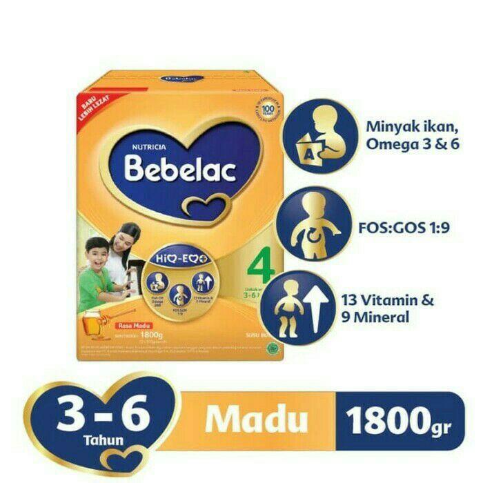 Bebelac 4 Madu 1800 Gram Lazada Indonesia