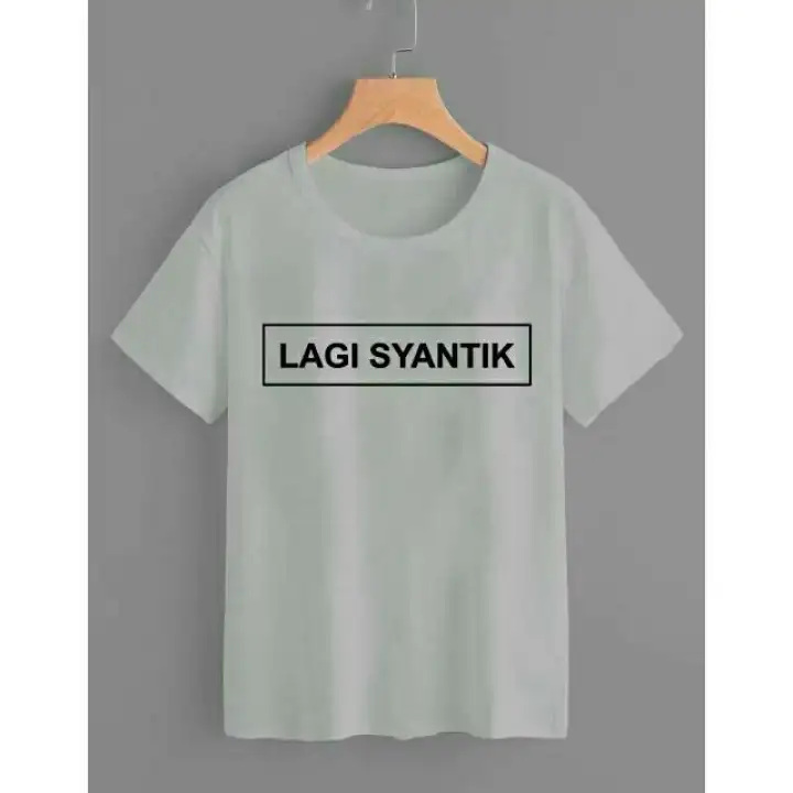 Beauty Style88 T Shirt Cewek Lagi Syantik Tumblr Tee Putih Kode009 Lazada Indonesia