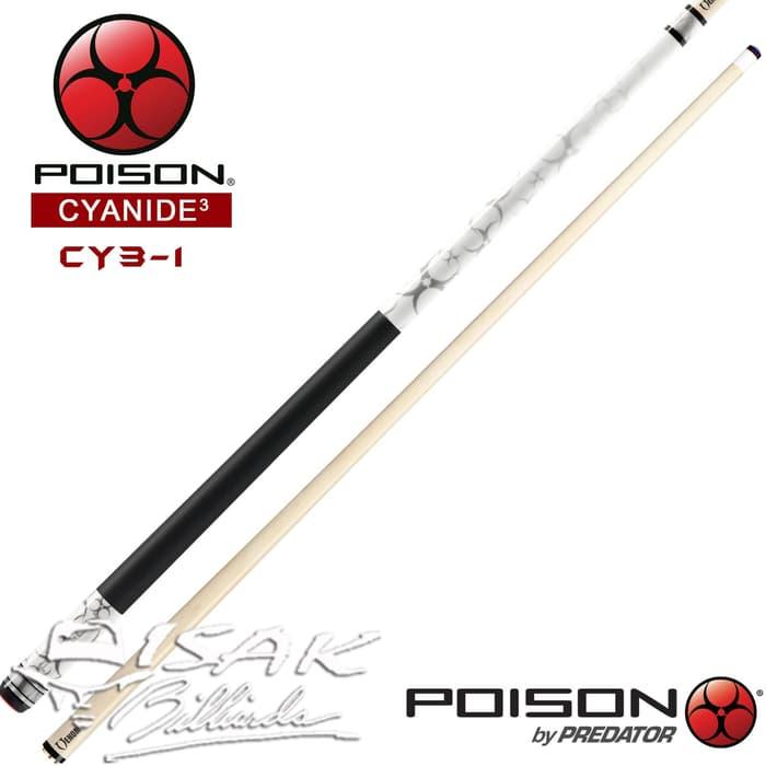 ビリヤード Poison by Predator Cyanide CY3-1 poison cyanide pool cue