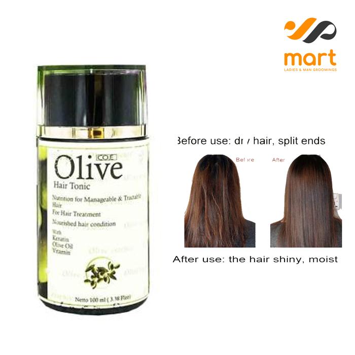 Hair Tonic Olive Oil Pemanjang Rambut Asli 100ml Original Bpom Hair Tonic Lazada Indonesia