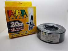 Kabel antena TV panjang 20M tanpa booster 5C Merk TANAKA