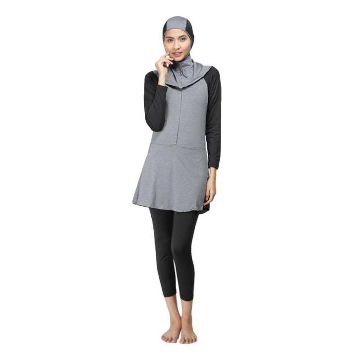 Laiz Baju  Renang  Muslimah  Polos Membeli jualan online 