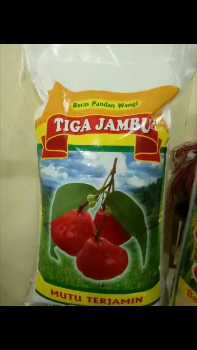 Beras Cap Tiga Jambu Pandan Wangi Super 5kg Lazada Indonesia