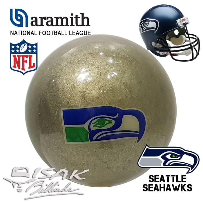 Aramith NFL Seattle Seahawks - Billiard Ball Football League Biliar ...