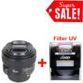 Yongnuo YN 35mm f/2 for Nikon Free Filter Protector 2