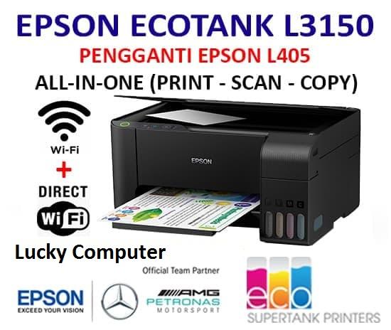 Printer EPSON L3250 L 3250 L-3250 Print Scan Copy WIFI - Terbaru -  PENGGANTI L3150 L 3150 L-3150 | Lazada Indonesia