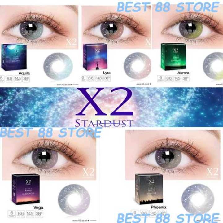 BEST SELLER Lensa Kontak Softlens Contact Lens X2 Stardust ...