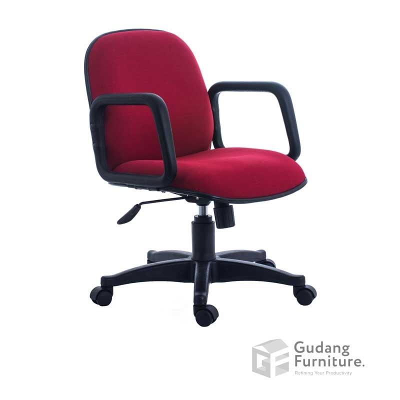 Godrej Pch 7002 Godrej Chair Revolving Fabric Visitor Chair With