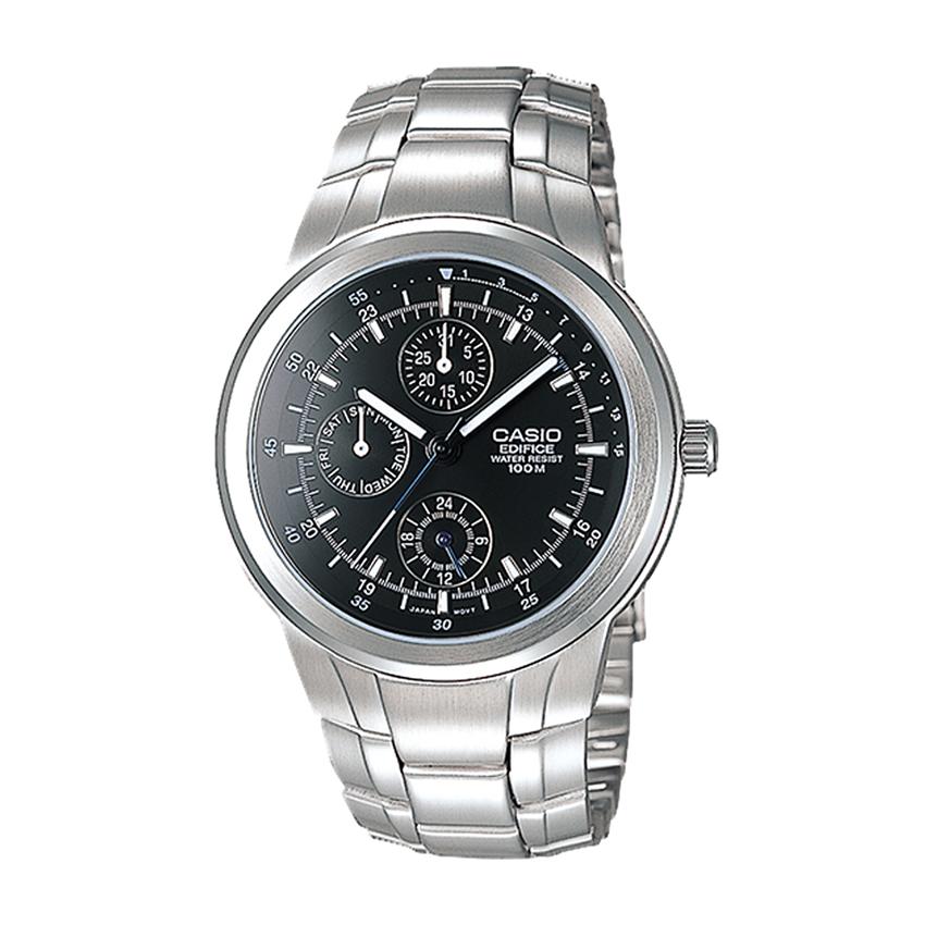 CASIO ORIGINAL EDIFICE EF-305D-1A MEN Silver Stainless