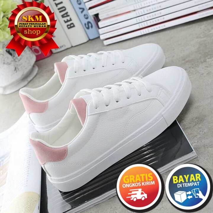 SKM Sepatu Kets Wanita ER PUTIH KOMBINASI / Sepatu Kets