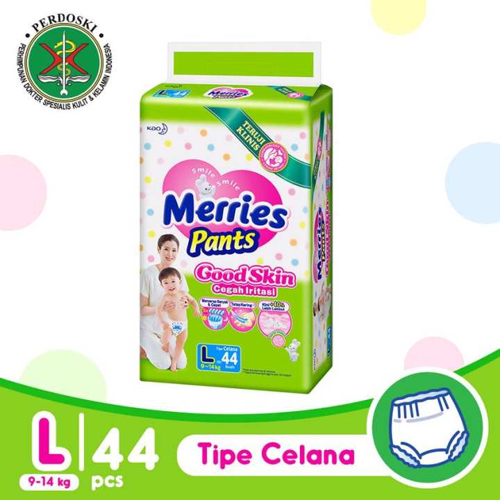 MERRIES Good Skin Pants L 44: Membeli jualan online Popok