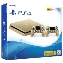 Sony PlayStation 4 Slim 500GB Emas Sony PlayStation 4 Slim 500GB Emas image