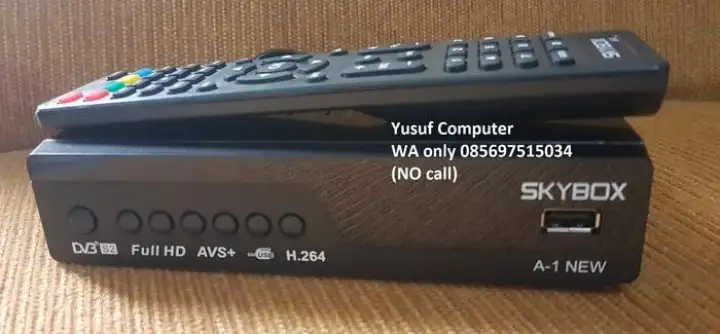 Promo Murah Receiver Parabola Skybox A1 New Avs Mpeg4 Hd Bisa Untuk Ninmedia Sedia Juga