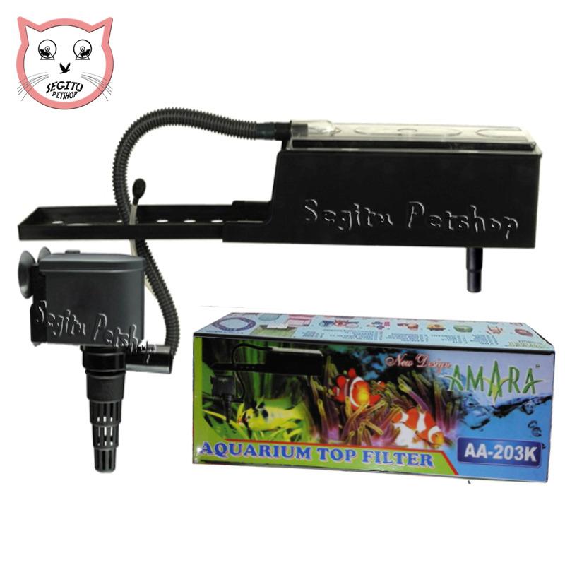 pompa mesin air aquarium aa 203 k filter akuarium amara pompa mesin air aquarium aa 203 k filter akuarium amara
