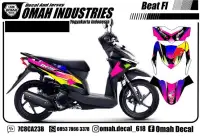 Decal Stiker Honda Beat Karbu High Quality Lazada Indonesia