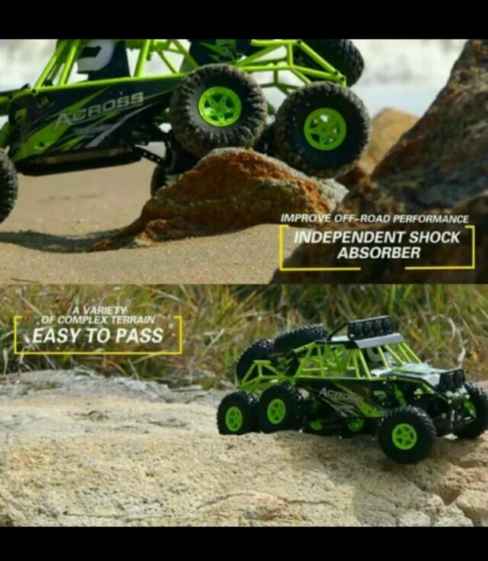 Rc Car Wltoys 18628 Rock Crawler King 6WD 6X6 Skala