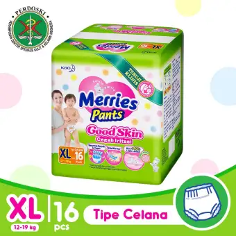 merries pampers xl