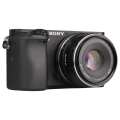 Meike MK-E-35-1.7 35 Mm F1.7 Manual Lensa Fokus APS-C untuk Sony E Mount Kamera NEX-5 NEX-7 A6000 A3500 A7S A5100 A7 a7R A7S II 4