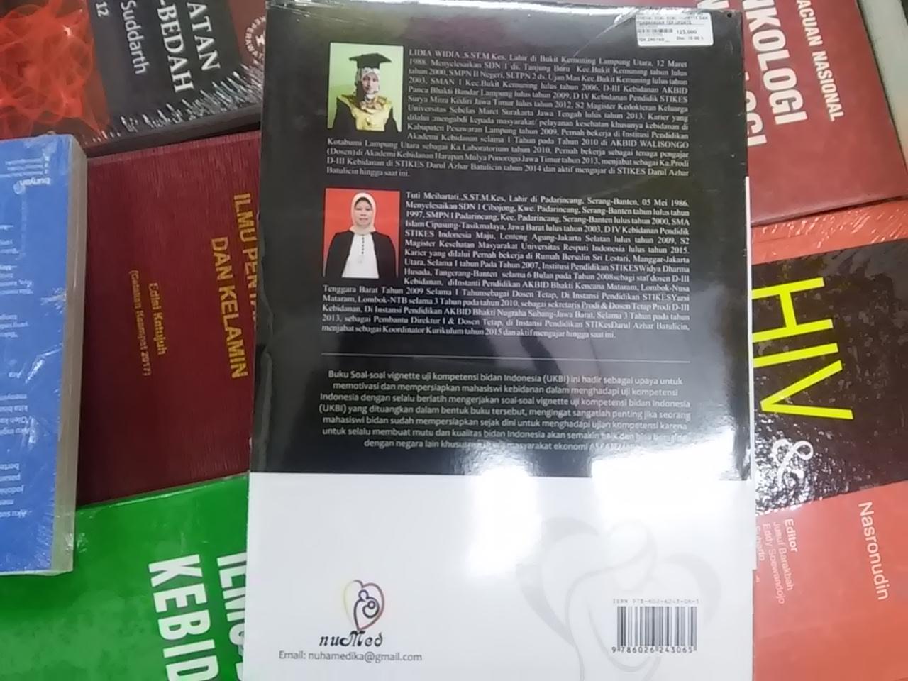 Buku Ukbi Uji Kompetensi Bidan Indonesia Lidia Widia S St M Kes Tuti Meihartati S St M Kes Lazada Indonesia