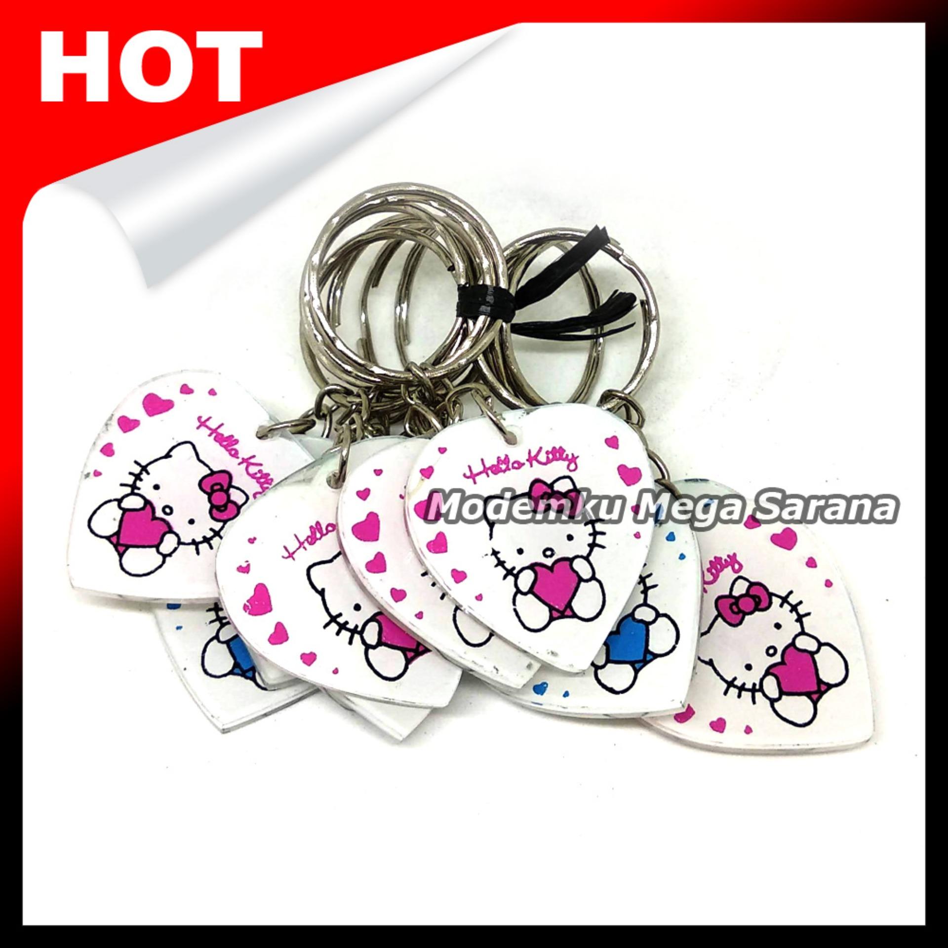 Souvenir Gantungan Kunci Hello Kitty MRT26 - Oleh Oleh Khas Jogja - 20pcs