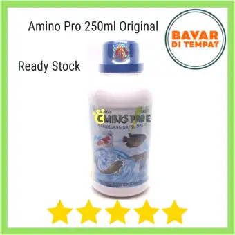 Amino Pro Liquid 250ml Merangsang Nafsu Makan Ikan Gurame Lele