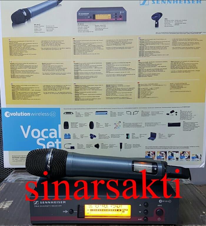 Promo Mic Sennheiser Ew 135 G3 Wireless Microphone Bergaransi Lazada