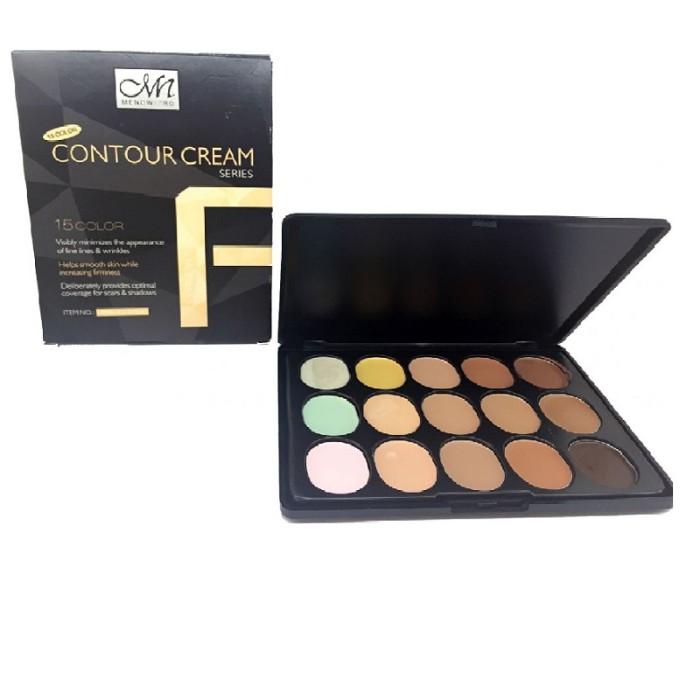 Moonar 15warnd menyamarkan kamuflase Kosmetik Krim palet. Source · Menow 15 Color Contour Cream Series
