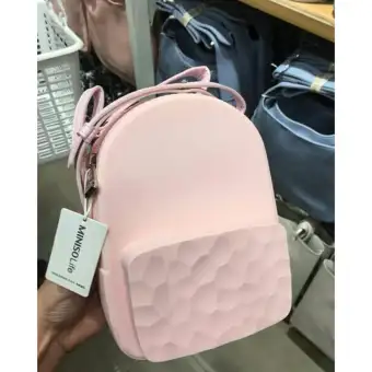 miniso jelly sling bag