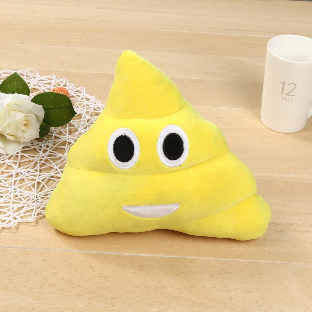 Gây cười Emoji Biểu Tượng Cảm Xúc Gối Trái Tim Đôi Mắt Poo Gối Hình Búp Bê Đồ Chơi Quà Tặng Finleystore