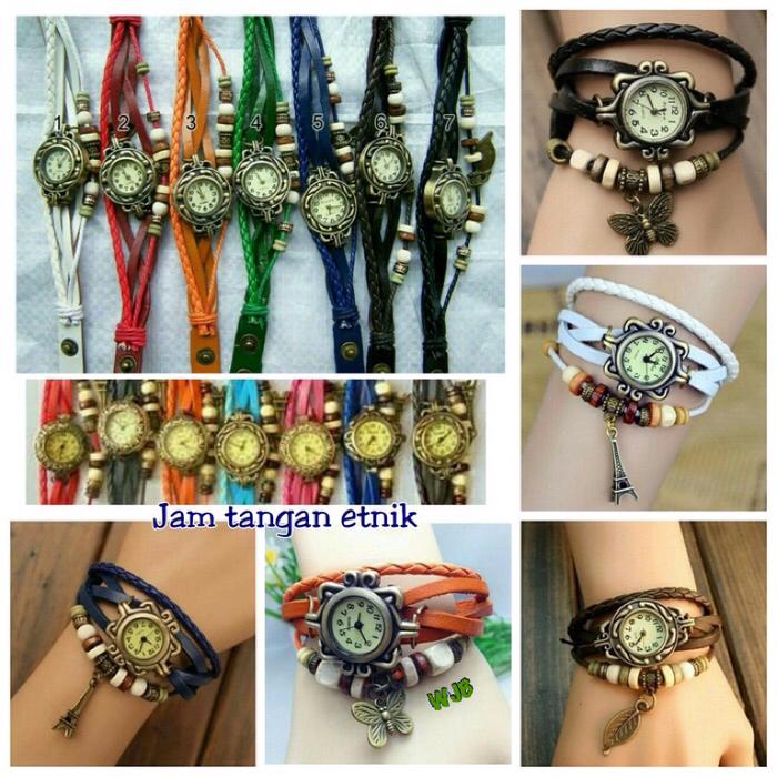 Jam tangan Analog model Vintage Lilit Lazada Indonesia