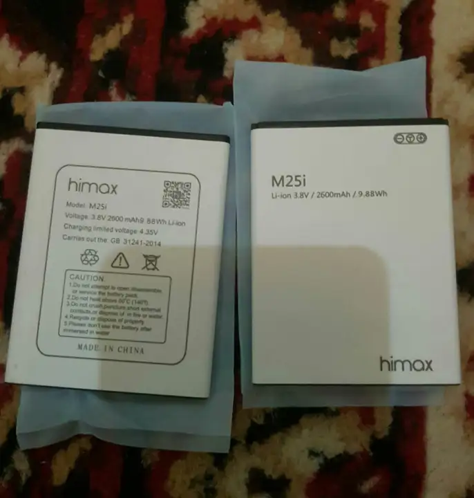 Baterai Handphone Himax M25i Batre Himax M25i Original Batrai Himax M25i 2600mah Lazada Indonesia