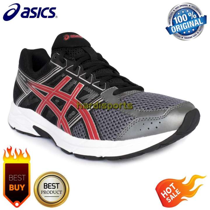 Sepatu Running Pria Asics Gel Contend 4 T715N-9723 - Carbon Red