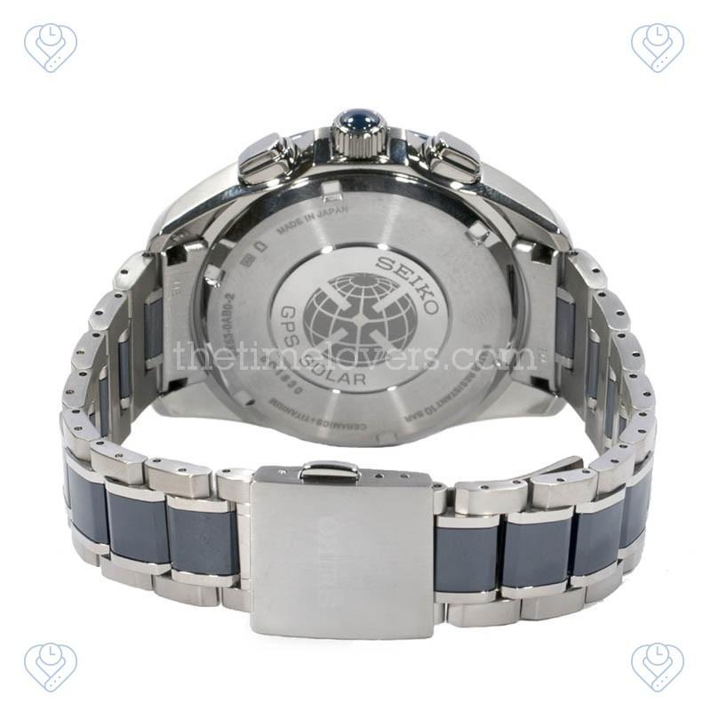 Jam Tangan Seiko Astron SSE043J1 GPS Solar 8X Series Dual Time Titanium  Original Garansi Resmi | Lazada Indonesia
