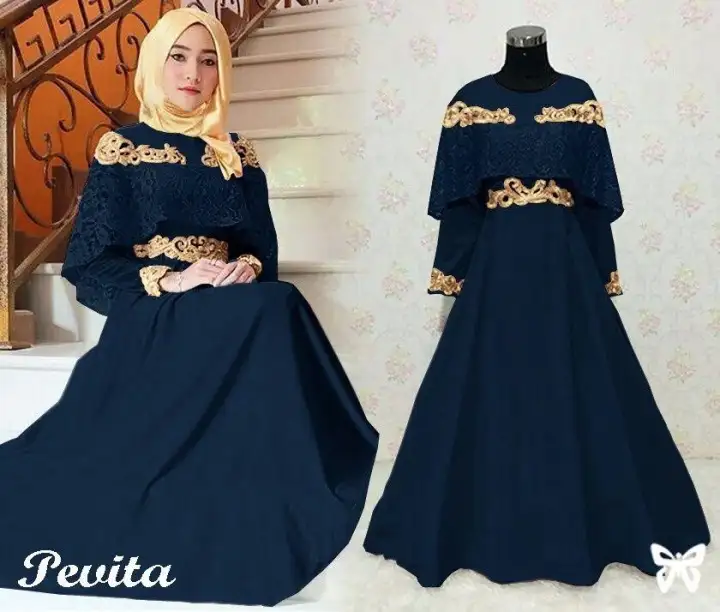 Newone Shop Maxi Pevita Gamis Pevita Gamis Syari Wanita Terbaru Maxi Dress Muslim Wanita Baju Muslim Wanita Terbaru Six Lazada Indonesia
