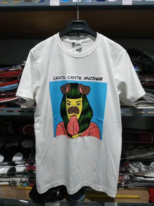 Free Stiker Kaos Cantik Cantik Anjing Kaos Distro Kaos