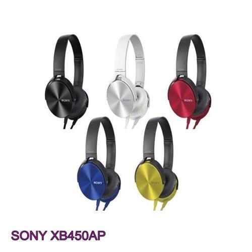 Headphone Headset Earphone Sony MDR-XB450AP Headphone In Ear