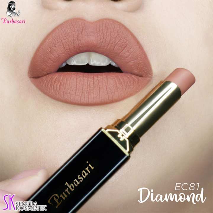 PURBASARI Lipstick Collor Matte 81 DIAMOND | Lazada Indonesia
