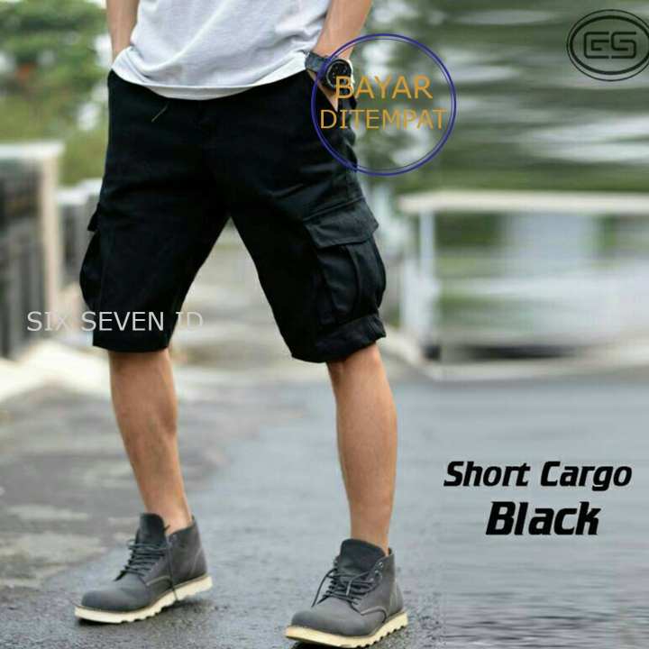 Celana Cargo Pendek Variatif Collour Casual Pria | Lazada
