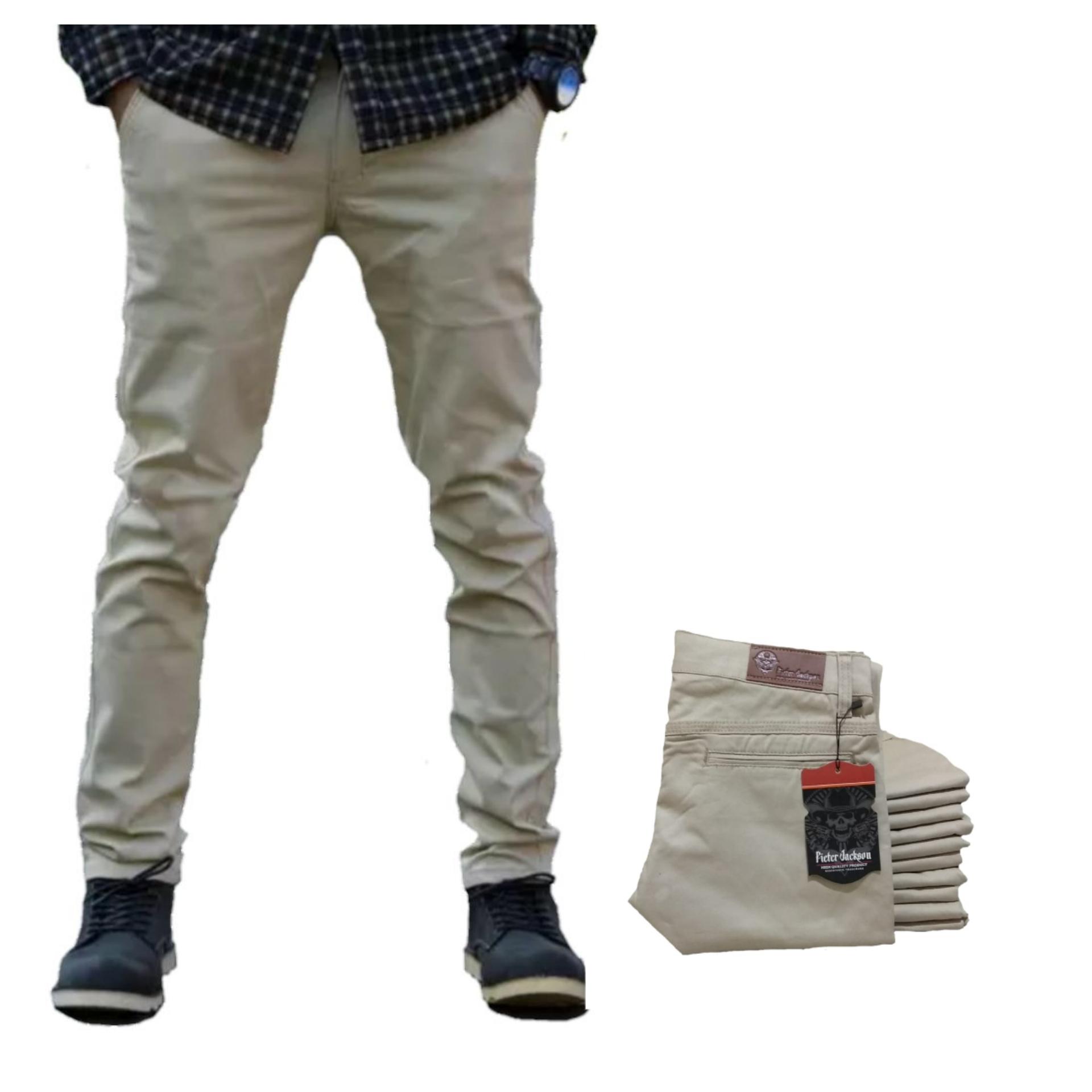 Pieter Jackson Celana Panjang Chino Chinos Cino Pria BEST SELLER Pieter Jackson Celana Panjang Chino Chinos Cino Pria BEST SELLER